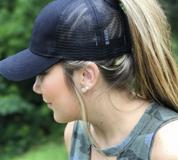 Ponytail Baseball Cap – Perfect Gift for Women | Stylish High Ponytail Hat