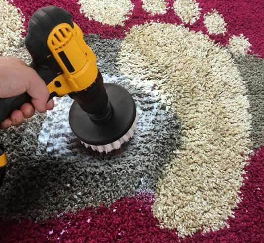 3-Brush Power Scrubber Drill Brush Attachment Kit