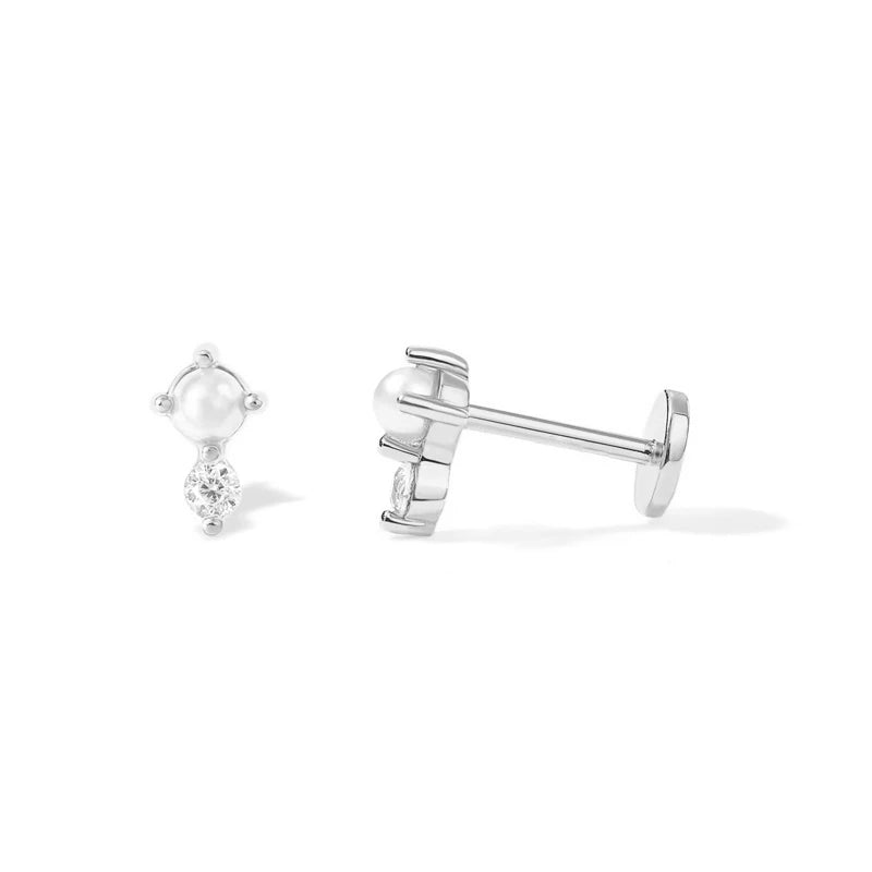 1pc Cute Palm Eye Silver 925 Stud Earring for Women